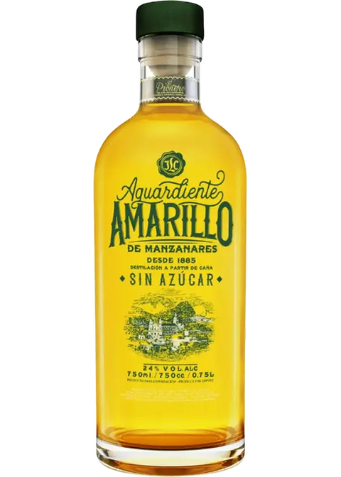 Amarillo Aquardiente Sin Azucar