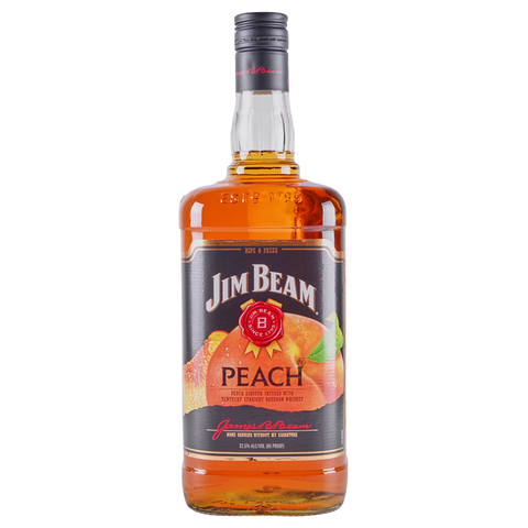 Jim Beam Peach Liqueur With Kentucky Straight Bourbon Whiskey