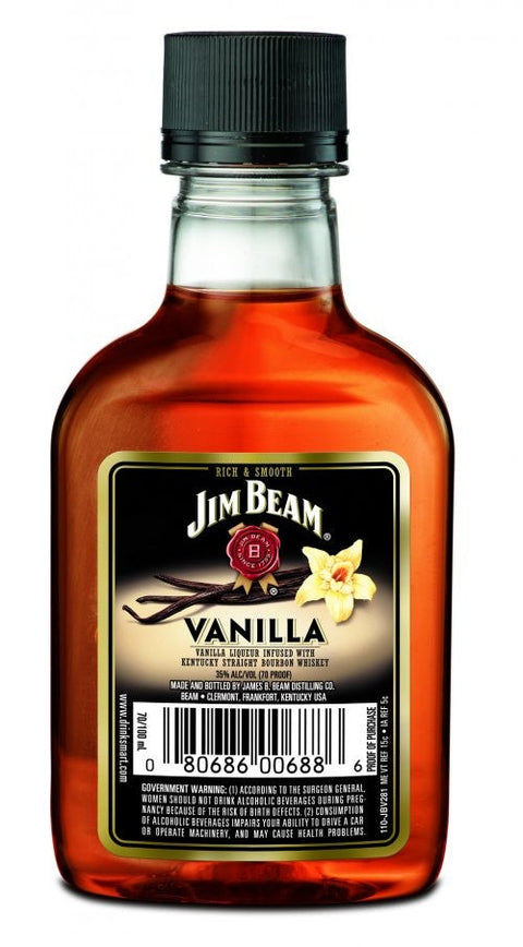 Jim Beam Vanilla Liqueur With Kentucky Straight Bourbon Whiskey