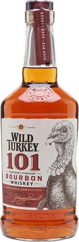 Wild Turkey 101 Proof Kentucky Straight Bourbon Whiskey