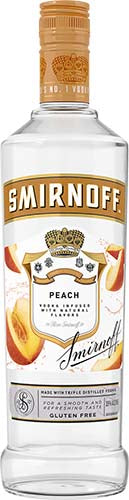 Smirnoff Twist Of Peach Flavored Vodka