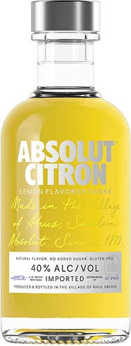 Absolut Citron Flavored Vodka