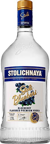 Stolichnaya Blueberi Blueberry Vodka