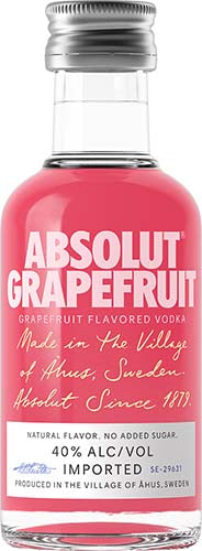 Absolut Grapefruit Flavored Vodka