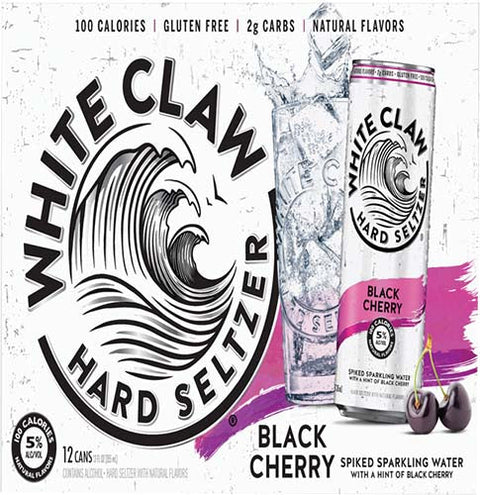 White Claw Hard Seltzer - Black Cherry