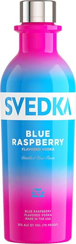 Svedka Blue Raspberry Flavored Vodka