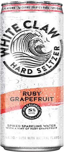 White Claw Hard Seltzer - Ruby Grapefruit