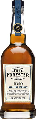 Old Forester 1910 Old Fine Kentucky Straight Bourbon Whiskey