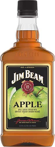 Jim Beam Apple Liqueur With Kentucky Straight Bourbon Whiskey