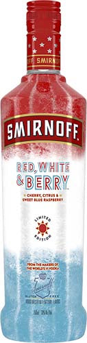 Smirnoff Red White And Berry Flavoured Vodka