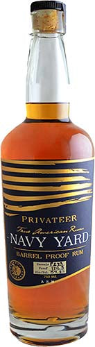 Privateer Navy Yard Barrel Proof Rum 114.2