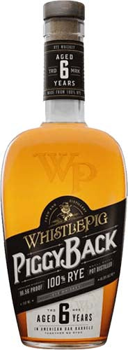 Whistlepig 6 Year Piggyback Rye Whiskey