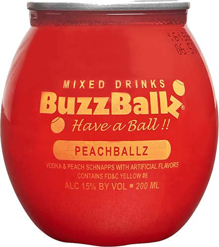 Buzzballz Peachballz