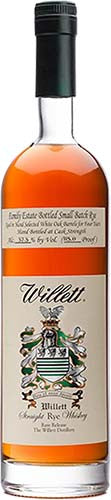 Willett 4R Straight Rye Whiskey