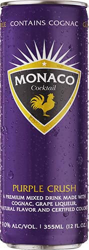 Monaco Purple Crush Cocktail