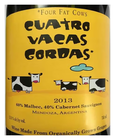 Four Fat Cows Malbec/Cabernet Sauvignon Red Blend