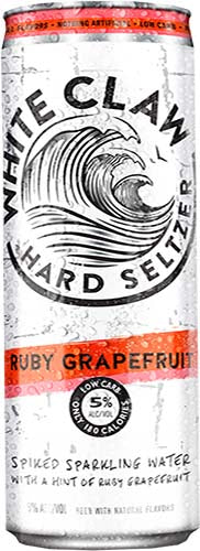 White Claw Ruby Grapefruit Hard Seltzer