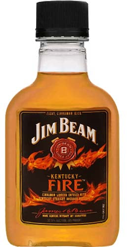 Jim Beam Kentucky Fire Cinnamon Liqueur With Kentucky Straight Bourbon Whiskey