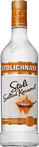 Stolichnaya Stoli Salted Caramel Vodka