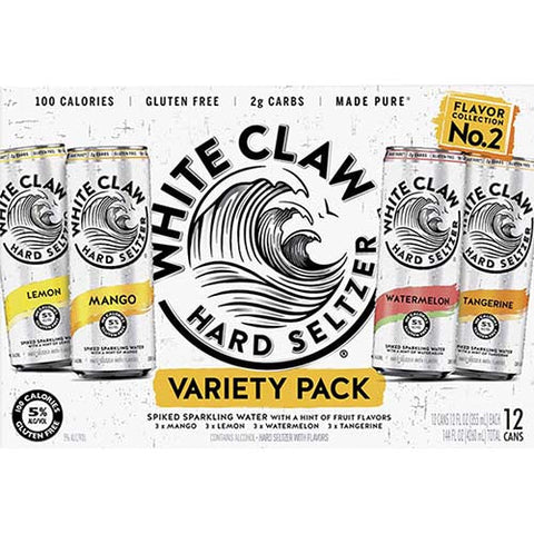 White Claw Hard Seltzer - Variety Pack No 2