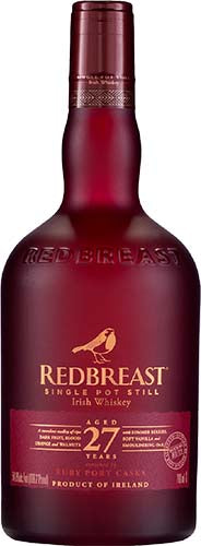 Redbreast 27 Year Old Irish Single Pot Still Whiskey