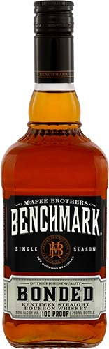 McAfee's Benchmark Bonded Single Season Kentucky Straight Bourbon Whiskey