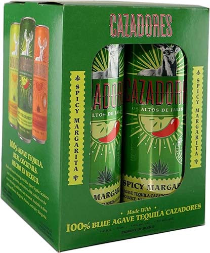 Cazadores Ready To Drink Gluten Free Spicy Margarita Cocktail