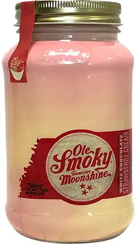 Ole Smoky White Chocolate Strawberry Moonshine