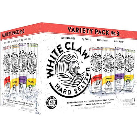 White Claw Variety #3 12Pk