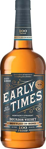 Early Times Bottled-In-Bond Bourbon Whiskey