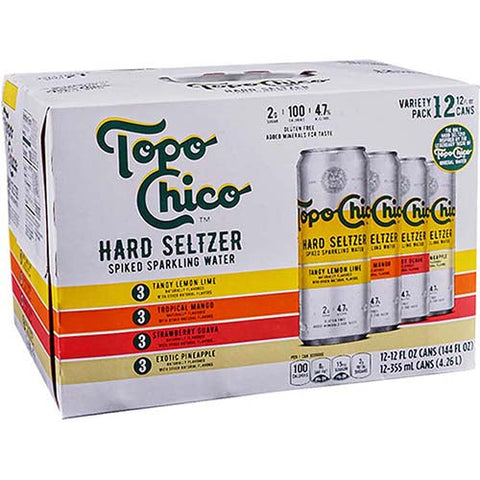 Topo Chico Hard Seltzer Variety Pack