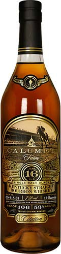 Calumet Farm 'Single Rack Black' 16 Year Old Kentucky Straight Bourbon Whiskey