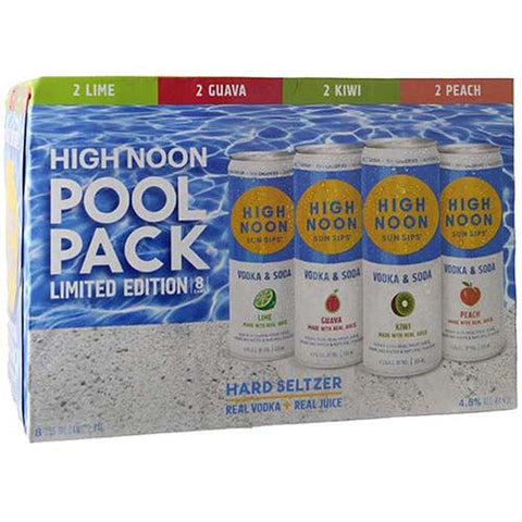 High Noon Vodka Hard Seltzer Pool Pack