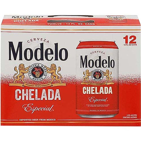 Modelo Chelada 12 Pack Cans