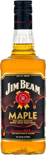 Jim Beam Maple Liqueur With Kentucky Straight Bourbon Whiskey