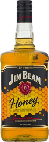 Jim Beam Honey Liqueur With Kentucky Straight Bourbon Whiskey