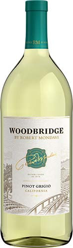 Woodbridge By Robert Mondavi Pinot Grigio White Wine