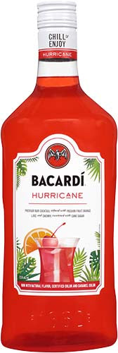 Bacardi Hurricane Ready To Serve Premium Rum Cocktail