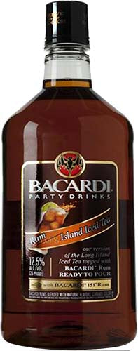 Bacardi Cocktails Long Island Ice Tea