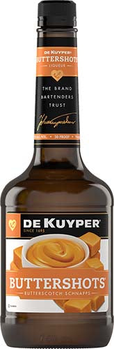 DeKuyper Buttershots Butterscotch Schnapps Liqueur