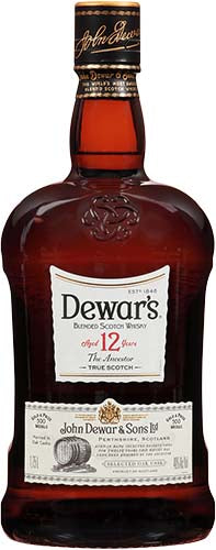 Dewar's 12 Year Old Blended Scotch Whiskey