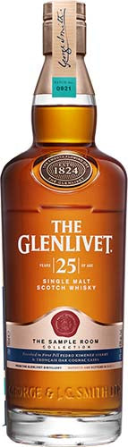 The Glenlivet 25 Year Old Single Malt Scotch Whiskey