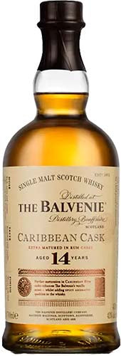 The Balvenie Caribbean Cask 14 Year Old Single Malt Scotch