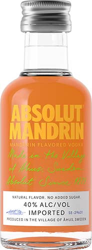 Absolut Mandrin Flavored Vodka