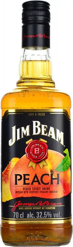 Jim Beam Peach Liqueur With Kentucky Straight Bourbon Whiskey