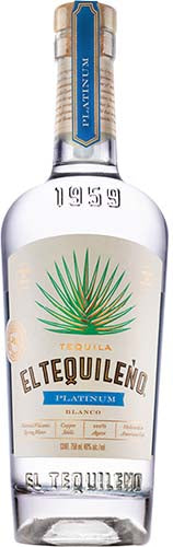 El Tequileno Platinum Blanco Tequila