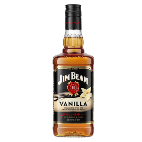 Jim Beam Vanilla Liqueur With Kentucky Straight Bourbon Whiskey