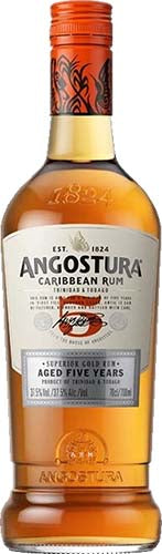 Angostura Trinidad & Tobago 5 Year Caribbean Rum