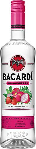 Bacardi Dragon Berry Dragonfruit Infused Strawberry Rum