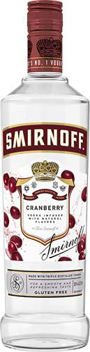 Smirnoff Twist Of Cranberry Flavored Vodka